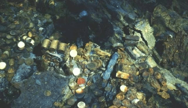 海底墓真的存在吗,真实存在(海底沉船墓有8吨黄金)